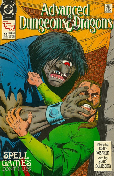 Advanced Dungeons & Dragons Comic Book #14 (1990)