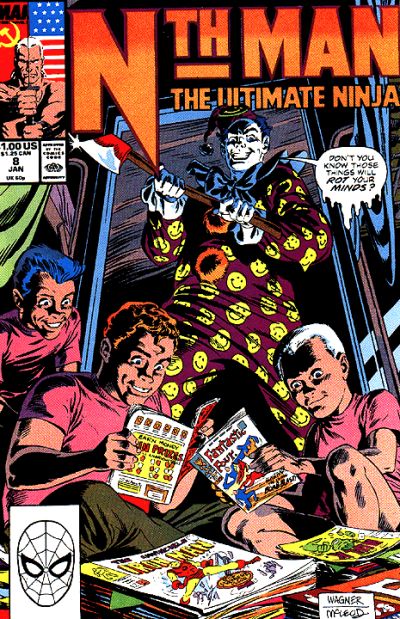 Nth Man the Ultimate Ninja #8 (1990)