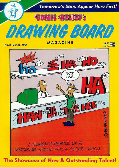 Comic Relief's Drawing Board Magazine #2 (1990)