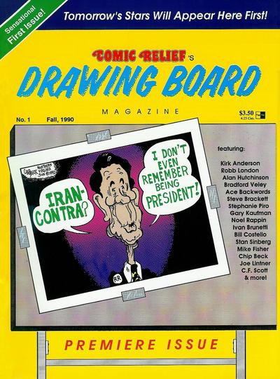 Comic Relief's Drawing Board Magazine #1 (1990)