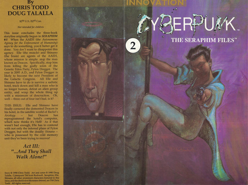 Cyberpunk: The Seraphim Files #2 (1990)