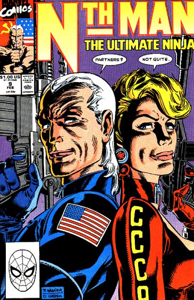 Nth Man the Ultimate Ninja #9 (1990)