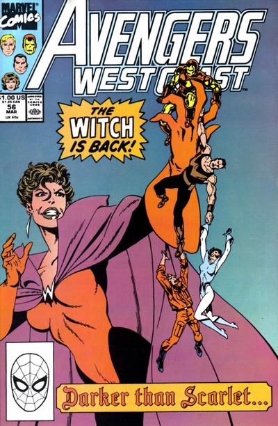 Avengers West Coast #56 (1990)