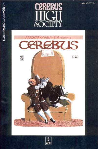 Cerebus: High Society #5 (1990)