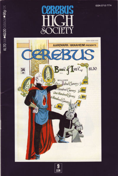 Cerebus: High Society #9 (1990)