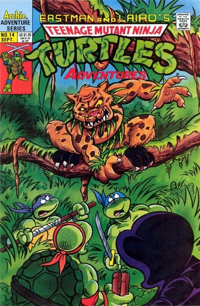 Teenage Mutant Ninja Turtles Adventures #14 (1990)