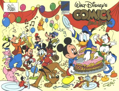 Walt Disney's Comics and Stories #550 (1990)