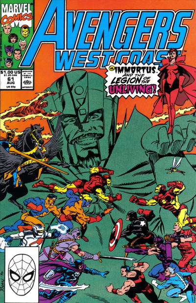 Avengers West Coast #61 (1990)