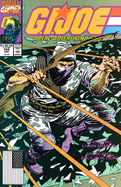G.I. Joe, A Real American Hero #103 (1990)
