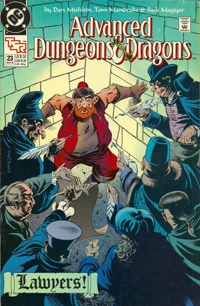 Advanced Dungeons & Dragons Comic Book #23 (1990)