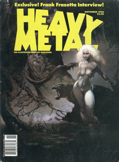 Heavy Metal Magazine #129 (1990)