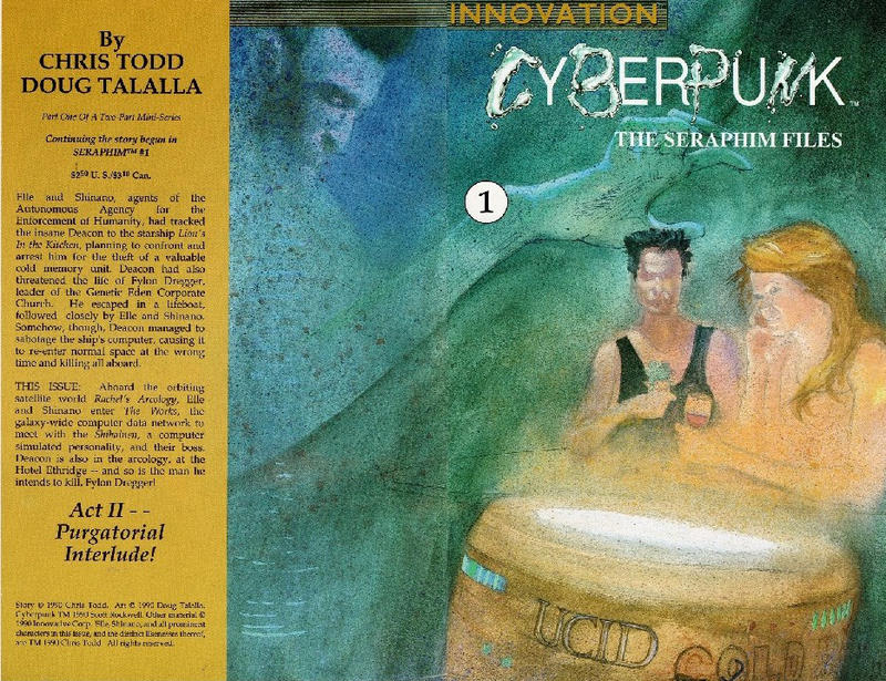 Cyberpunk: The Seraphim Files #1 (1990)