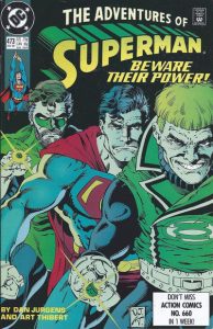 Adventures of Superman #473 (1990)