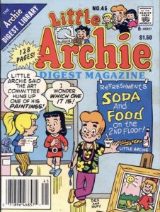 Little Archie Comics Digest Magazine #45 (1990)