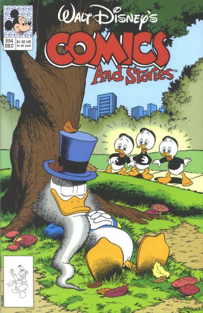 Walt Disney's Comics and Stories #554 (1990)