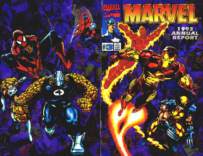 Marvel Annual Report #1993 (1991)