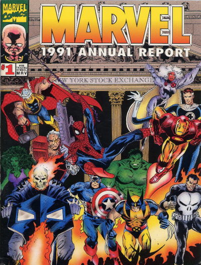 Marvel Annual Report #1991 (1991)