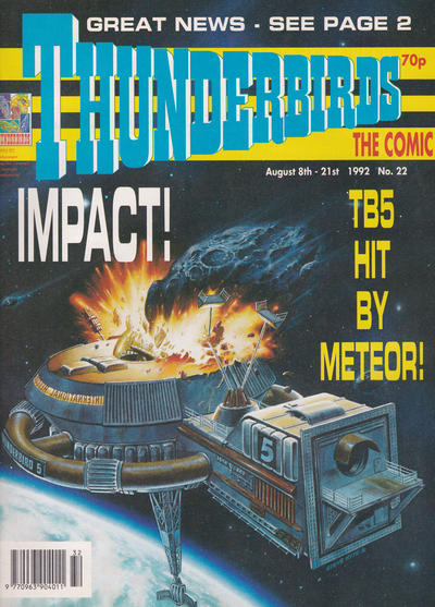 Thunderbirds: The Comic #22 (1991)