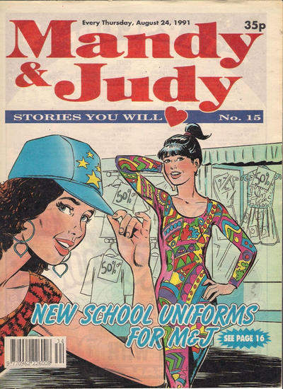 Mandy & Judy [M & J] #15 (1991)