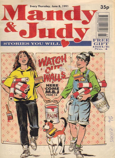 Mandy & Judy [M & J] #4 (1991)