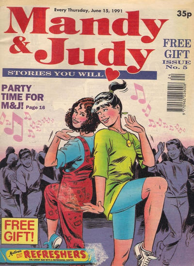 Mandy & Judy [M & J] #5 (1991)