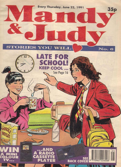 Mandy & Judy [M & J] #6 (1991)