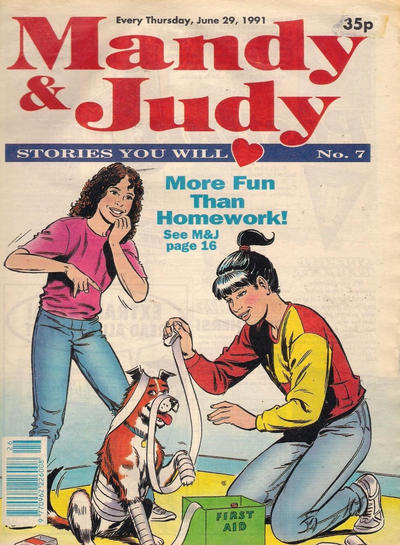Mandy & Judy [M & J] #7 (1991)