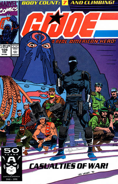 G.I. Joe, A Real American Hero #109 (1991)