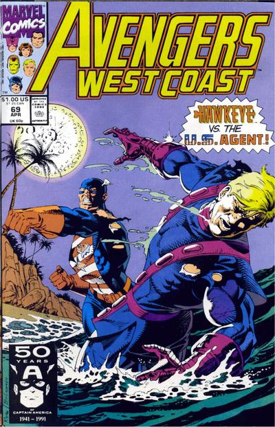 Avengers West Coast #69 (1991)