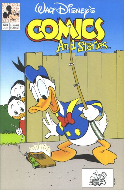 Walt Disney's Comics and Stories #560 (1991)