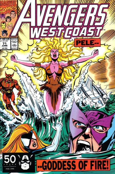 Avengers West Coast #71 (1991)