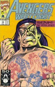 Avengers West Coast #72 (1991)