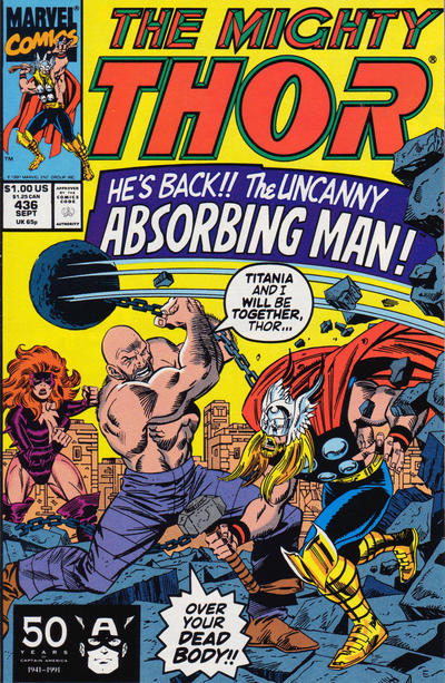 The Mighty Thor #436 (1991)