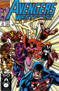 Avengers West Coast #74 (1991)