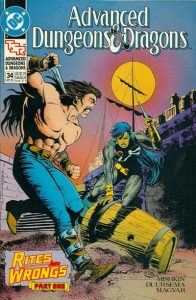 Advanced Dungeons & Dragons Comic Book #34 (1991)