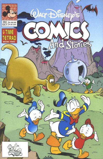 Walt Disney's Comics and Stories #564 (1991)