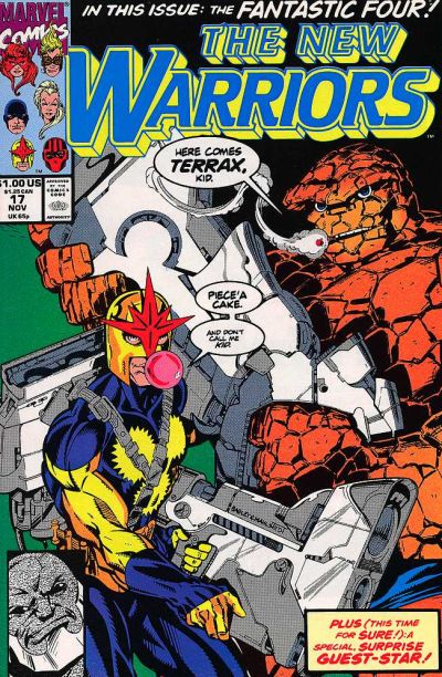 The New Warriors #17 (1991)