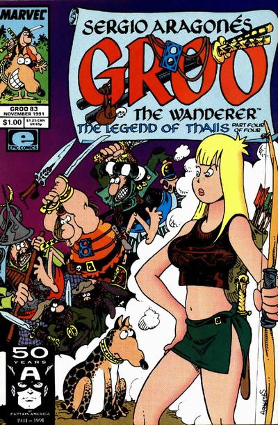 Sergio Aragonés Groo the Wanderer #83 (1991)