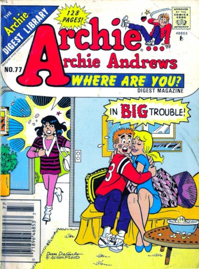 Archie... Archie Andrews Where Are You? Comics Digest Magazine #77 (1991)
