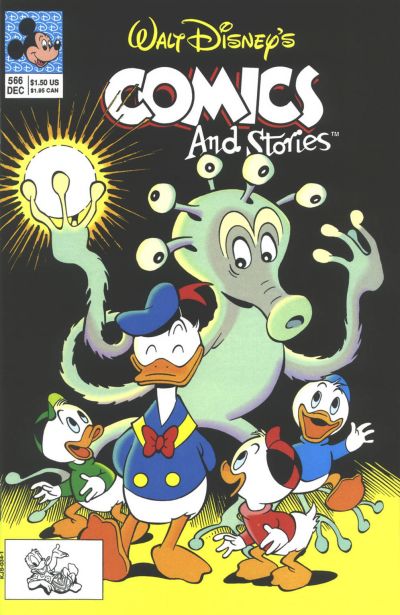 Walt Disney's Comics and Stories #566 (1991)