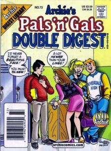 Archie's Pals 'n' Gals Double Digest Magazine #72 (1992)
