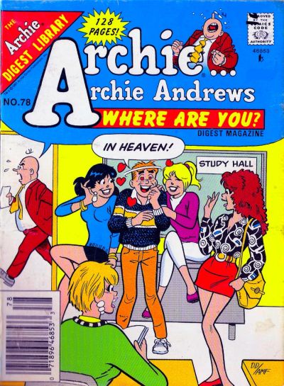Archie... Archie Andrews Where Are You? Comics Digest Magazine #78 (1992)