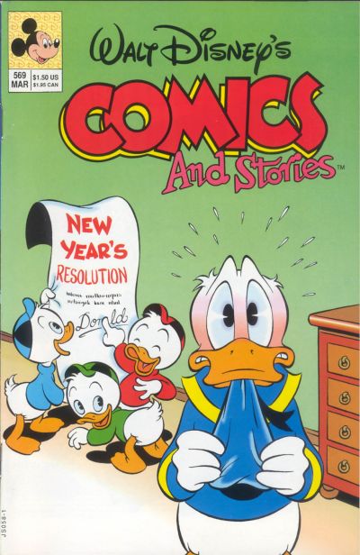 Walt Disney's Comics and Stories #569 (1992)
