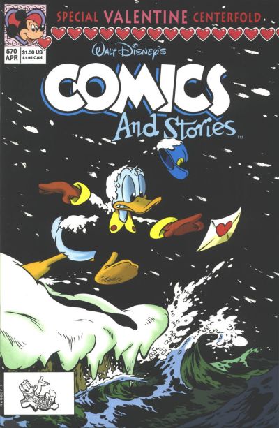 Walt Disney's Comics and Stories #570 (1992)