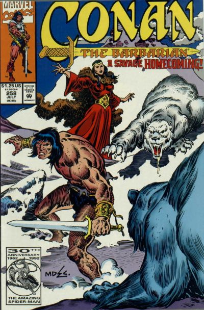 Conan the Barbarian #258 (1992)