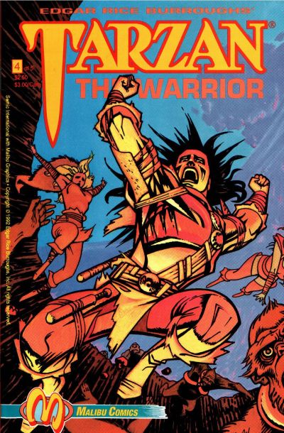 Tarzan the Warrior #4 (1992)