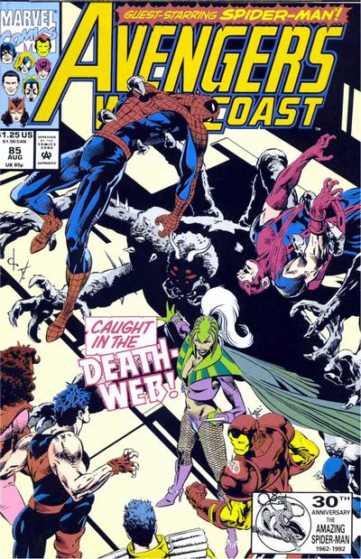 Avengers West Coast #85 (1992)