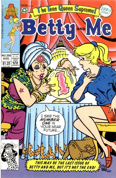 Betty and Me #200 (1992)