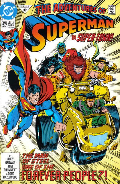 Adventures of Superman #495 (1992)