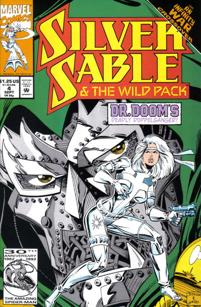 Silver Sable and the Wild Pack #4 (1992)